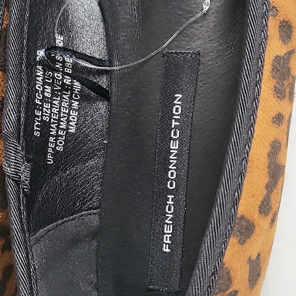COPY - French Connection women's Dianna ballet flats size 7. Leopard NNT - Picture 3 of 6